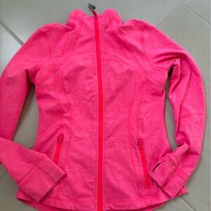 lululemon athletica Hot Pink Full-Zip Jacket